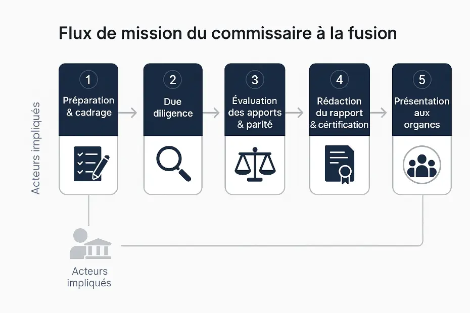 commissaire a la fusion